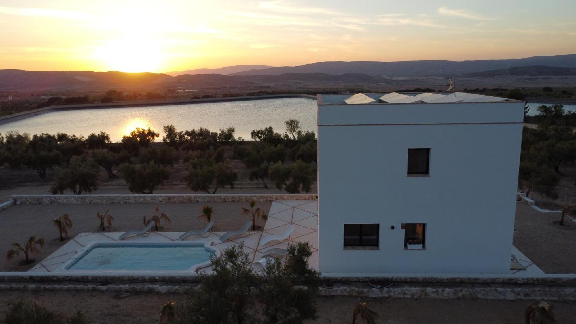 Casita Del Embalse Con Encanto Biar Exterior foto