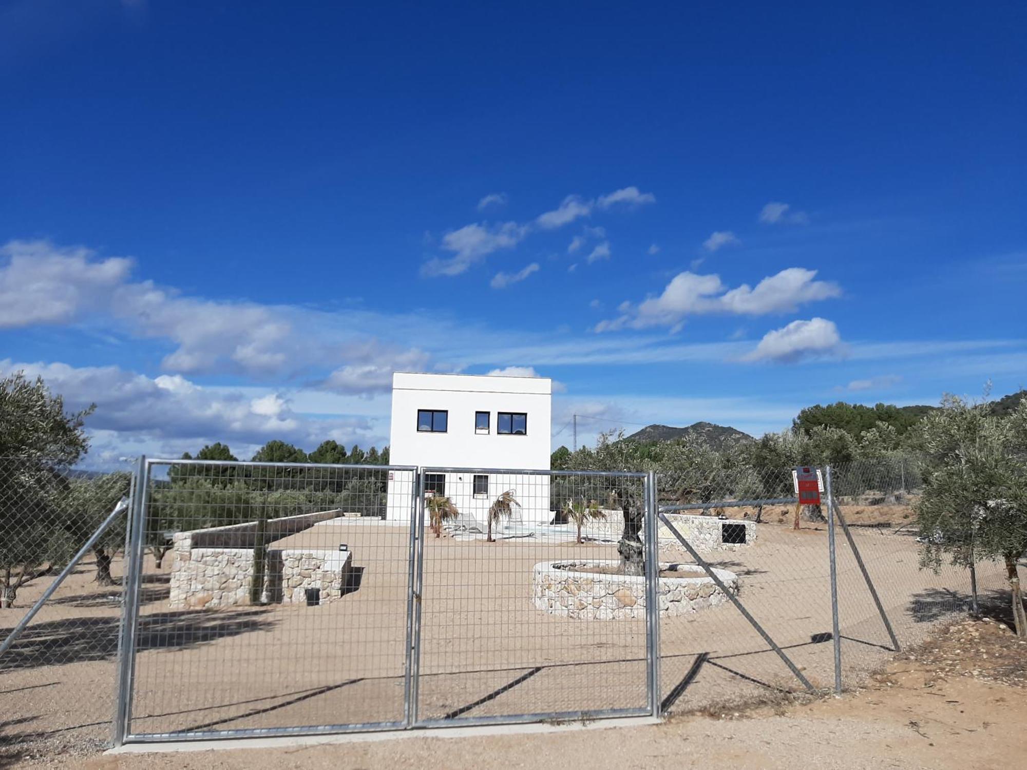 Casita Del Embalse Con Encanto Biar Exterior foto